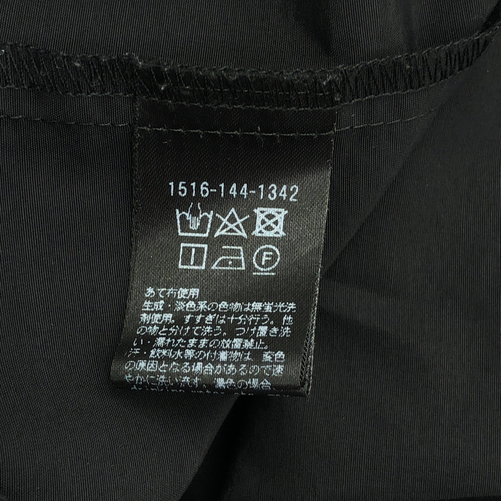 UNITED ARROWS | C/N 褶皺長袖襯衫 | F 碼 | 黑色 | 女款