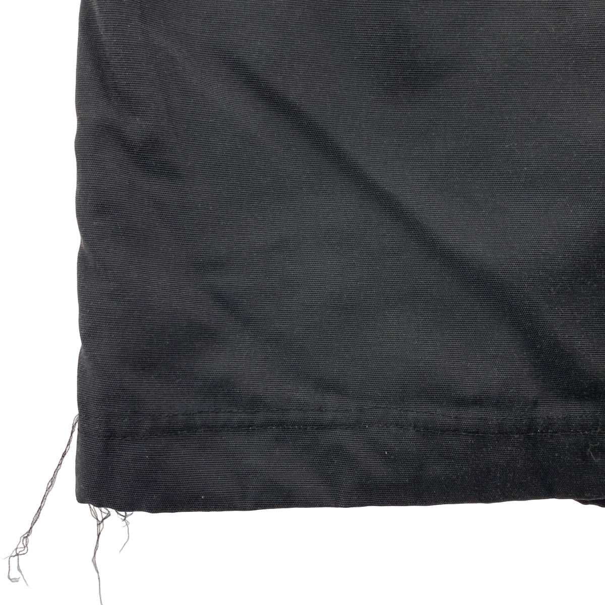 COMME des GARCONS COMME des GARCONS / コムコム | コットン ナイロン チェッカーサイドライン スカート | S | ブラック | レディース