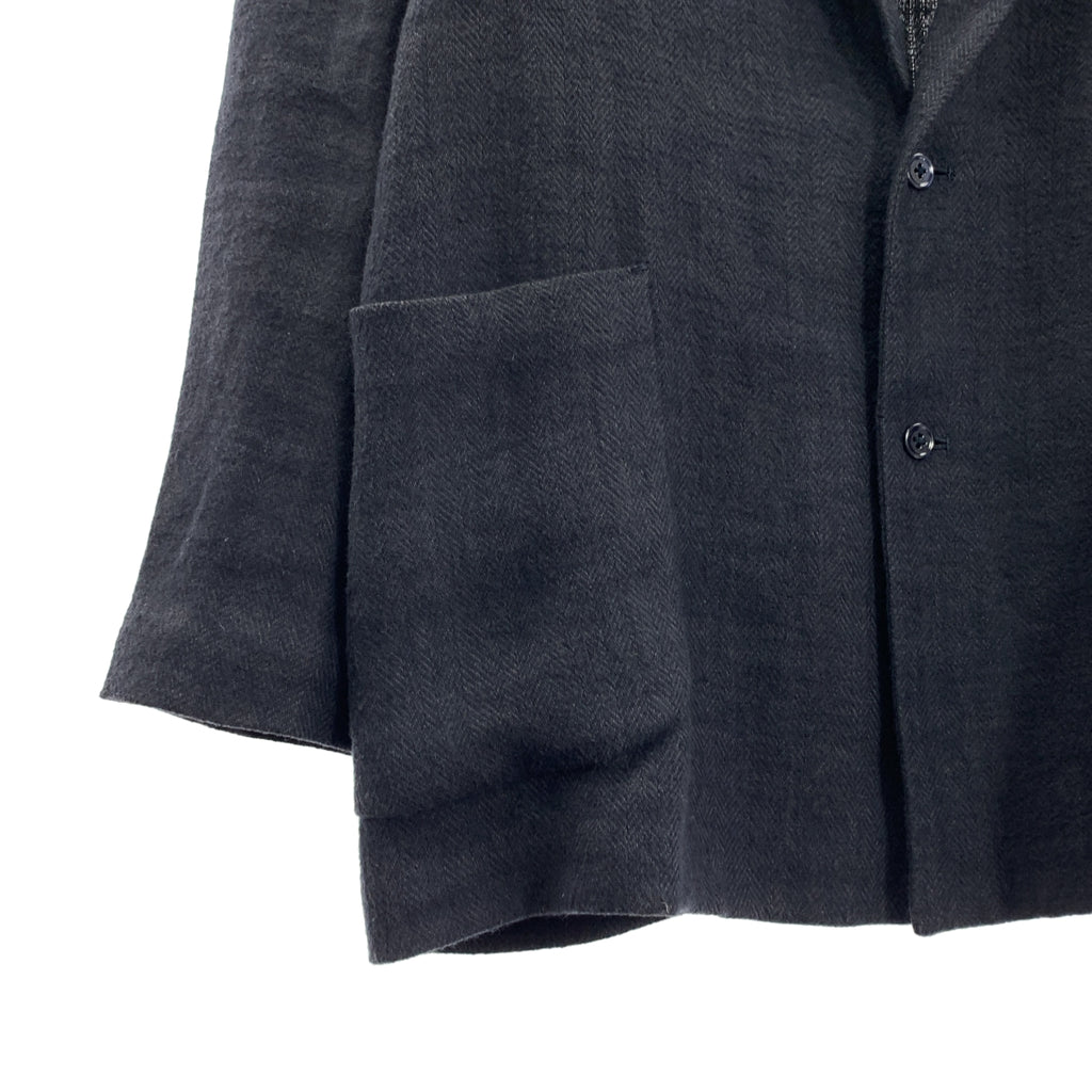 MAATEE &amp; SONS / 마티 &amp; 샌즈 | 린넨 헤링본 2B 테일러드 재킷 | 2 | 남성