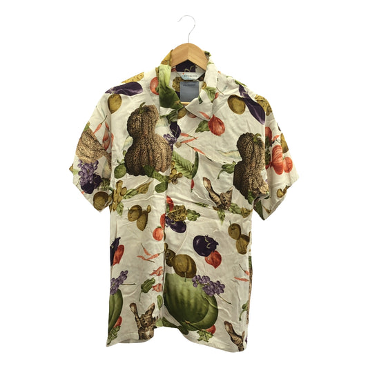 NIPOALOHA / Nipo Aloha | × POLIQUANT Polyquant collaboration rayon Ito Jakuchu Vegetable Aloha shirt | 2 | Multicolor | Men's