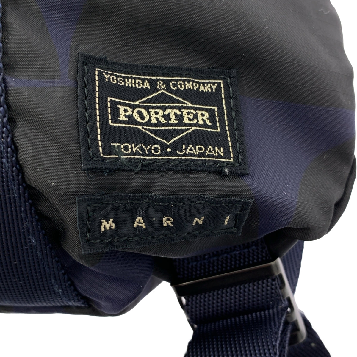 MARNI / 마르니 | × PORTER / 포터 2WAY TOTE BAG / 총 무늬 핸들 토트 백팩 배낭 |