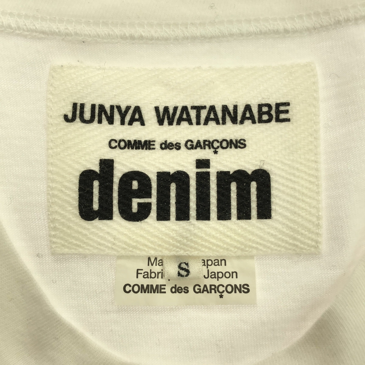 JUNYA WATANABE COMME des GARCONS / 준야와타나베 | 2019SS | 스팽글 레이스 디자인 티셔츠 | S |