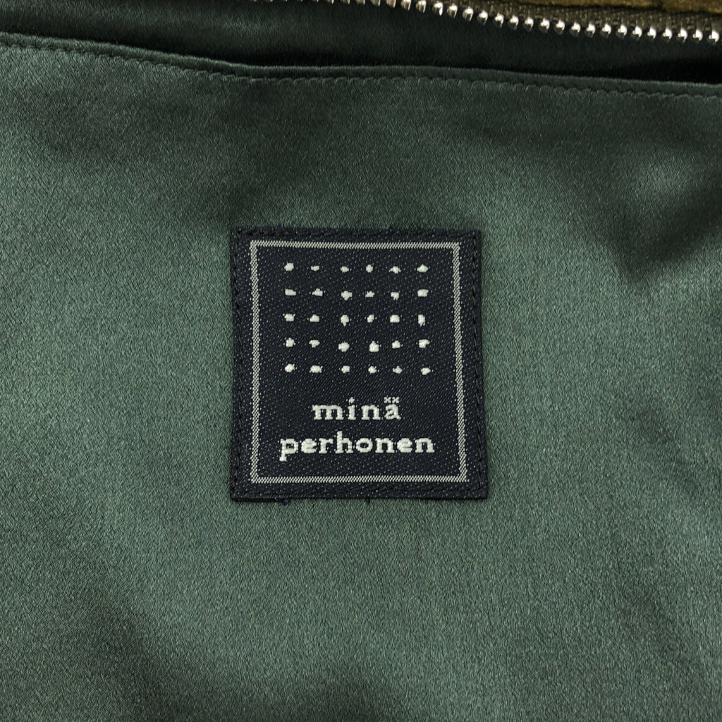 【美品】  mina perhonen / ミナペルホネン | coupe bag クッペ ショルダーバッグ | カーキ | レディース