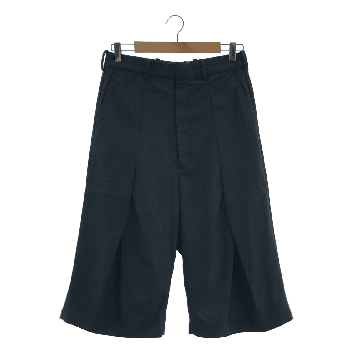【美品】  D.Nart.Ampta / ディー・ナート・アンプタ | 2025SS | 5Tack Short Pants タック ショートパンツ バミューダショーツ | S | ブラック | メンズ