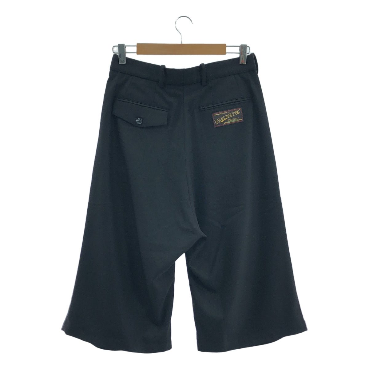 【美品】  D.Nart.Ampta / ディー・ナート・アンプタ | 2025SS | 5Tack Short Pants タック ショートパンツ バミューダショーツ | S | ブラック | メンズ