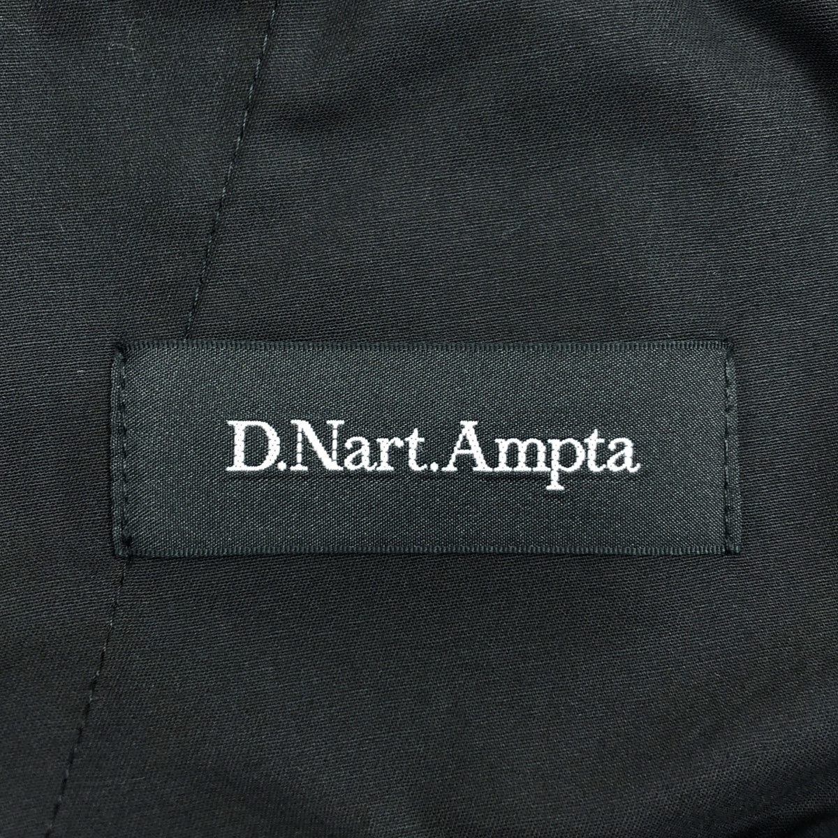 【美品】  D.Nart.Ampta / ディー・ナート・アンプタ | 2025SS | 5Tack Short Pants タック ショートパンツ バミューダショーツ | S | ブラック | メンズ