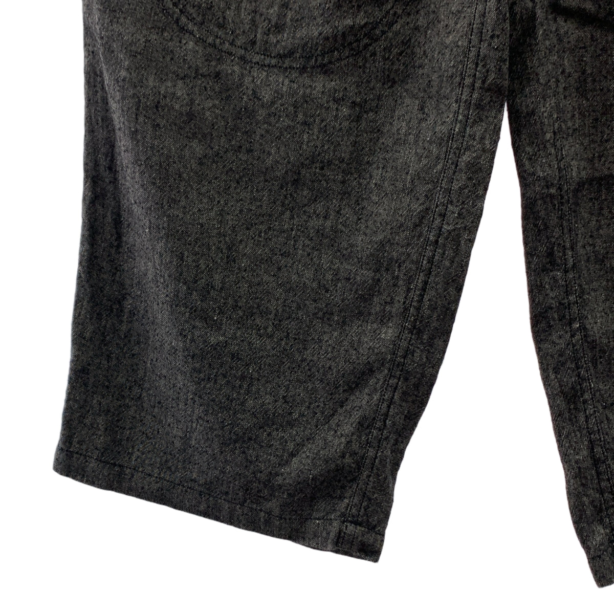 【미품】 blurhms / 브람스 | 2025SS | SILK LINEN F1B PANTS 실크 리넨 밀리터리 팬츠 | 2 | BLACKCHAMBRAY / 블랙 샴브레이 | 남성