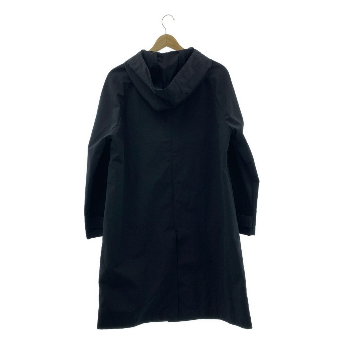 【美品】  Traditional Weatherwear / トラディショナルウェザーウェア | BF CHRYSTON RAGLAN / ロゴボタン クリストンラグランコート フーディ | 34 | ダークネイビー | レディース