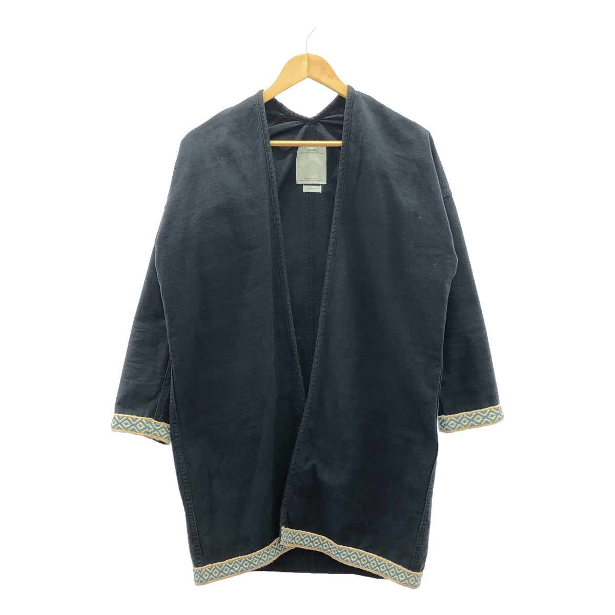 visvim / 비즈빔 | SANJURO COAT SILK ROAD / 쪽 염색 하오리 산쥬우로우 코트 | 1 | 남성