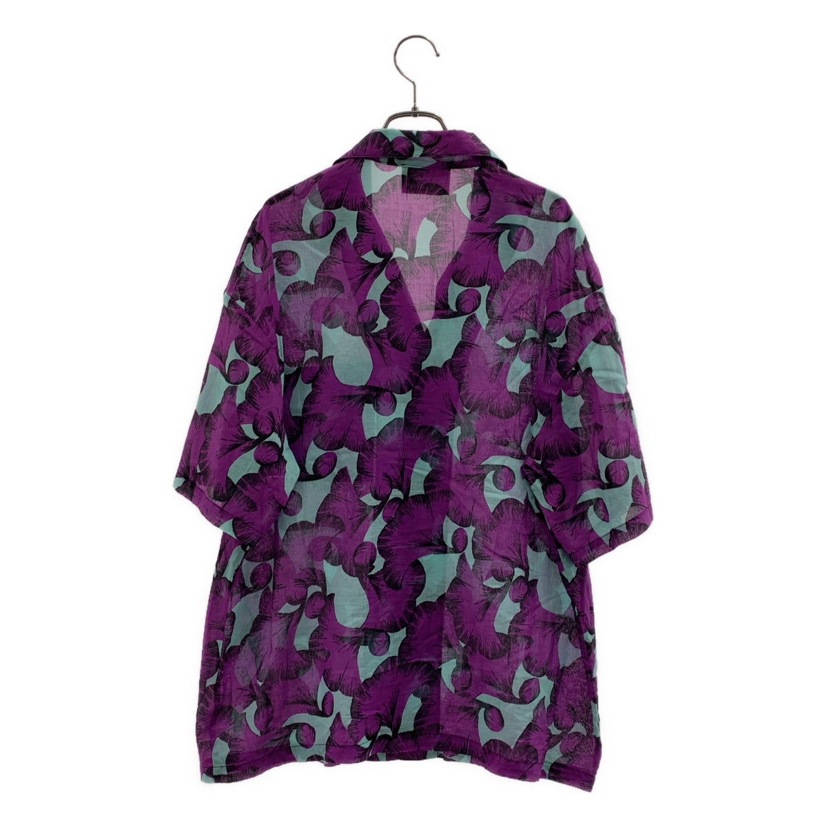 WAXMAN BROTHERS / 왁스맨 브라더스 | 2024SS | OVER HAWAII SHRTS AET / 총무늬 오픈 컬러 셔츠 블라우스 | S |