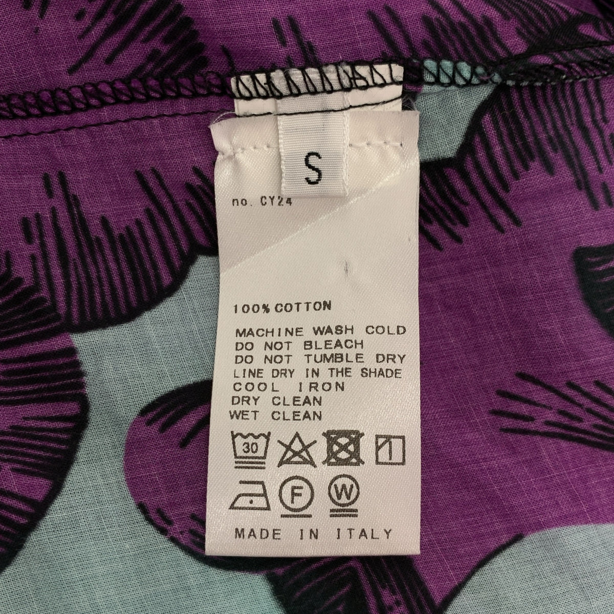 WAXMAN BROTHERS / 왁스맨 브라더스 | 2024SS | OVER HAWAII SHRTS AET / 총무늬 오픈 컬러 셔츠 블라우스 | S |