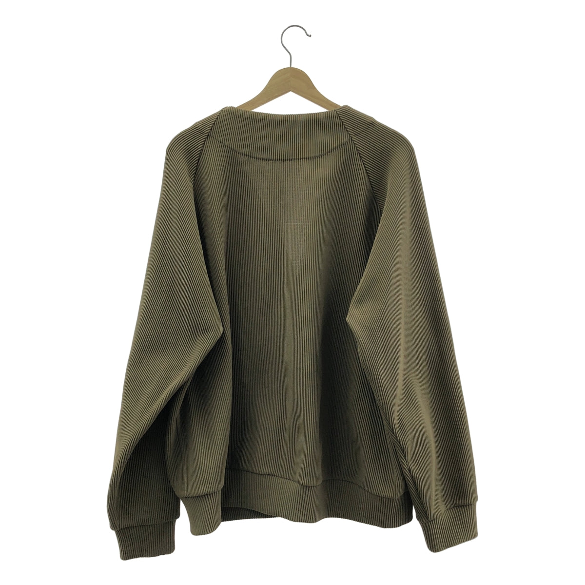 【美品】  stein / シュタイン | 2022SS | GRADATION PLEATS CARDIGAN グラデーション プリーツ カーディガン | S | ダークベージュ | メンズ