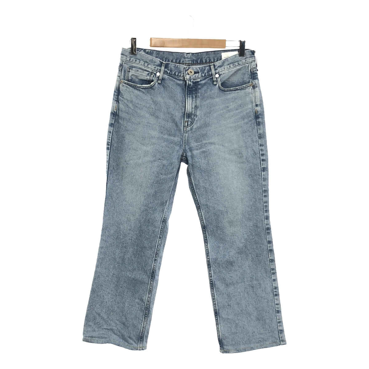 【美品】  upper hights / アッパーハイツ | THE MALLORY FLOW フレアデニムパンツ | 27 | インディゴ | レディース