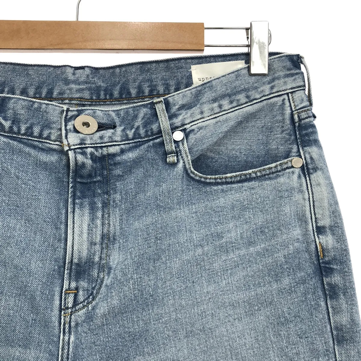 【美品】  upper hights / アッパーハイツ | THE MALLORY FLOW フレアデニムパンツ | 27 | インディゴ | レディース