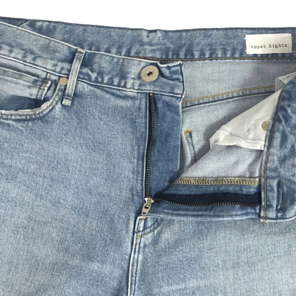 【美品】  upper hights / アッパーハイツ | THE MALLORY FLOW フレアデニムパンツ | 27 | インディゴ | レディース