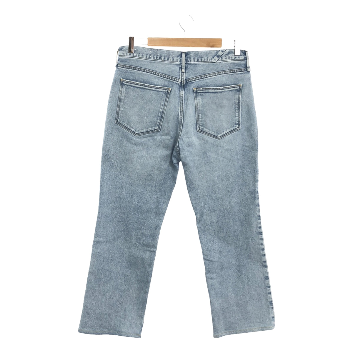 【美品】  upper hights / アッパーハイツ | THE MALLORY FLOW フレアデニムパンツ | 27 | インディゴ | レディース
