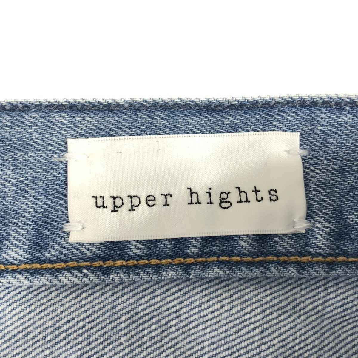 【美品】  upper hights / アッパーハイツ | THE MALLORY FLOW フレアデニムパンツ | 27 | インディゴ | レディース