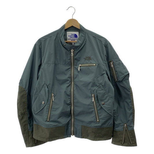eye JUNYA WATANABE COMME des GARCONS MAN / アイジュンヤワタナベ マン | 2022SS | ×THE NORTH FACE ノースフェイス / GORE-TEX エステルタフタラミネート フライト ライダース ブルゾン | S | メンズ