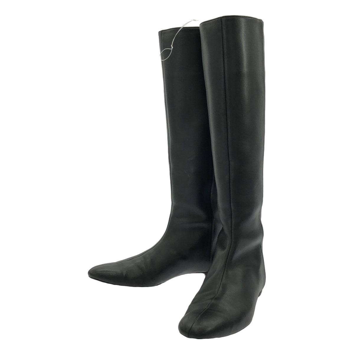 CLANE / CLANE | LOW HEEL LONG BOOTS | 38 | Black | Women's