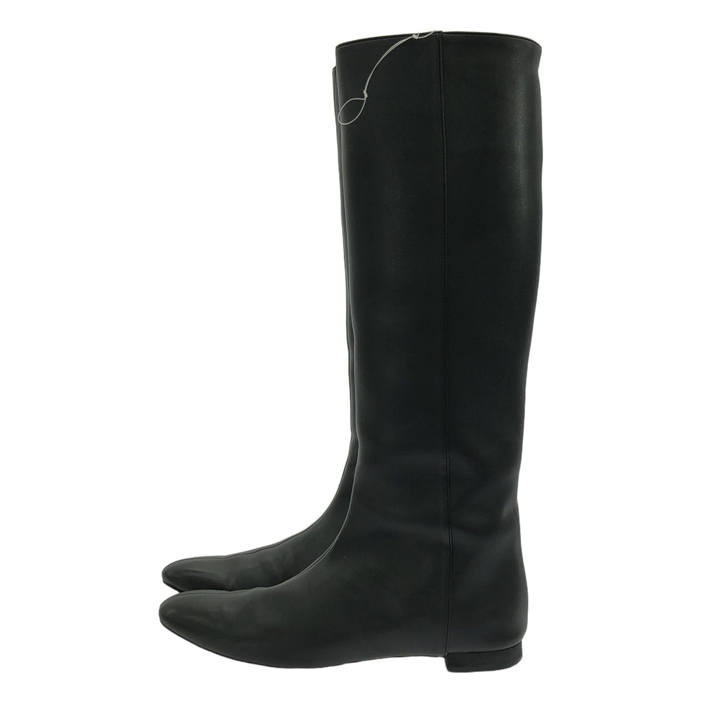 CLANE / クラネ | LOW HEEL LONG BOOTS ローヒール ロング ブーツ | 38 | ブラック | レディース