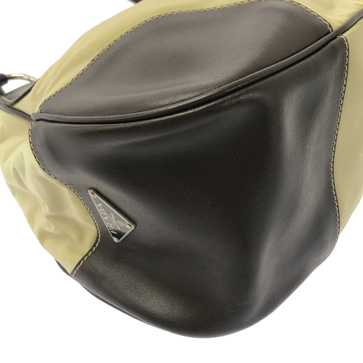 PRADA / 프라다 | 나일론 가죽 호보 핸드백 |