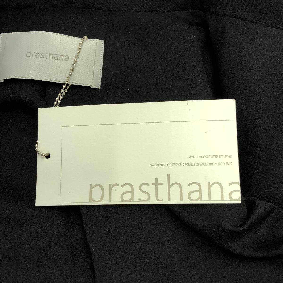 [新] prasthana / Prasthana |防蟲袖外套 / 外套 | M |黑色 |男士