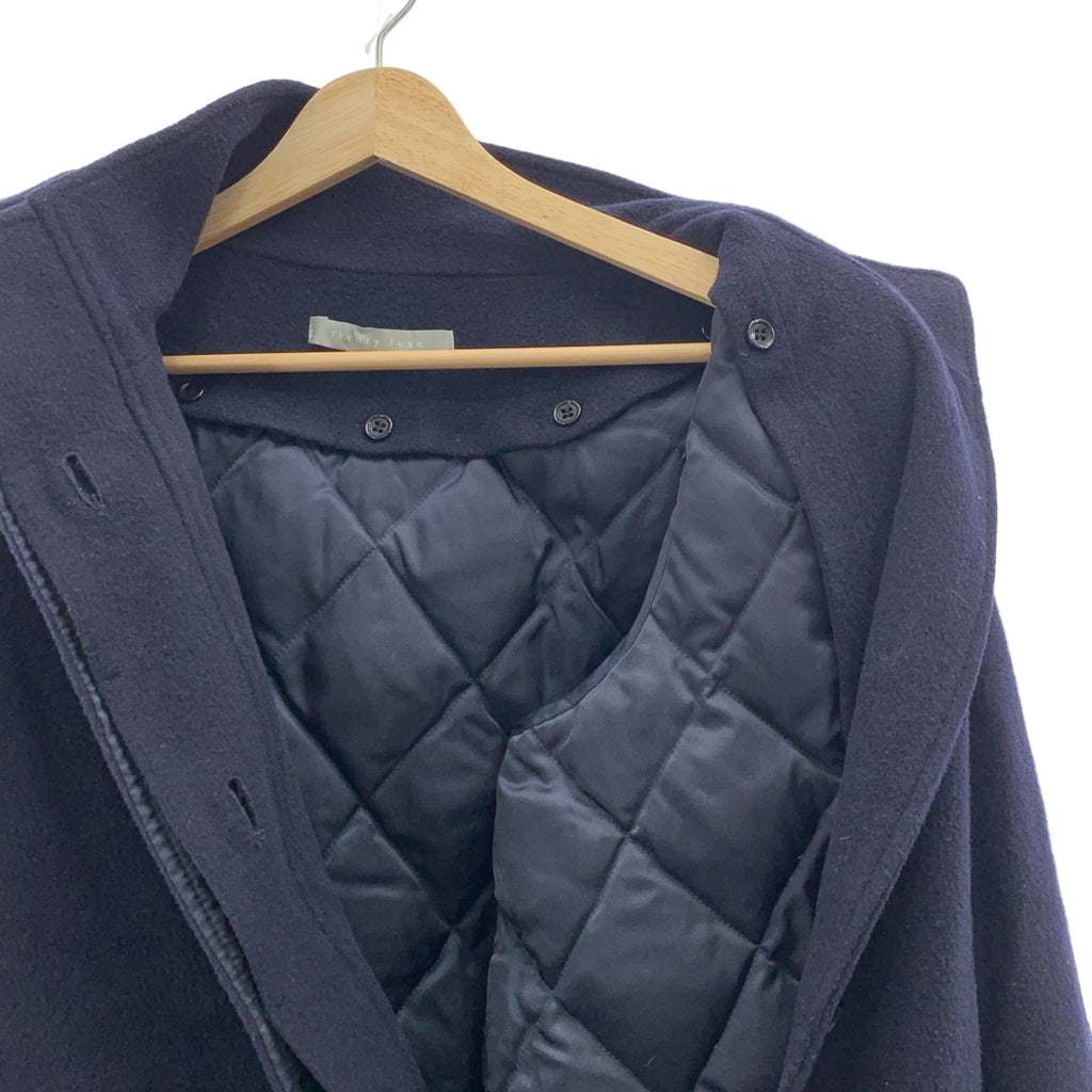 theory luxe | EDEN ELFIN 絎縫連帽大衣 | 尺寸 40 | 女款