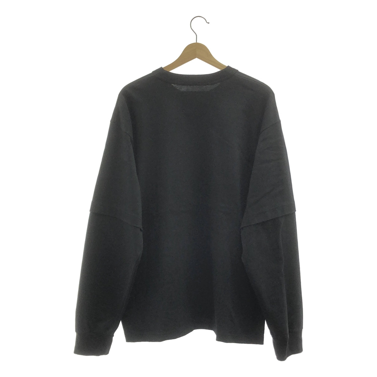 sacai / サカイ | 2023AW | Cotton Jersey L/S T-Shirts ワンポイントロゴ刺しゅう Tシャツ | 3 | メンズ