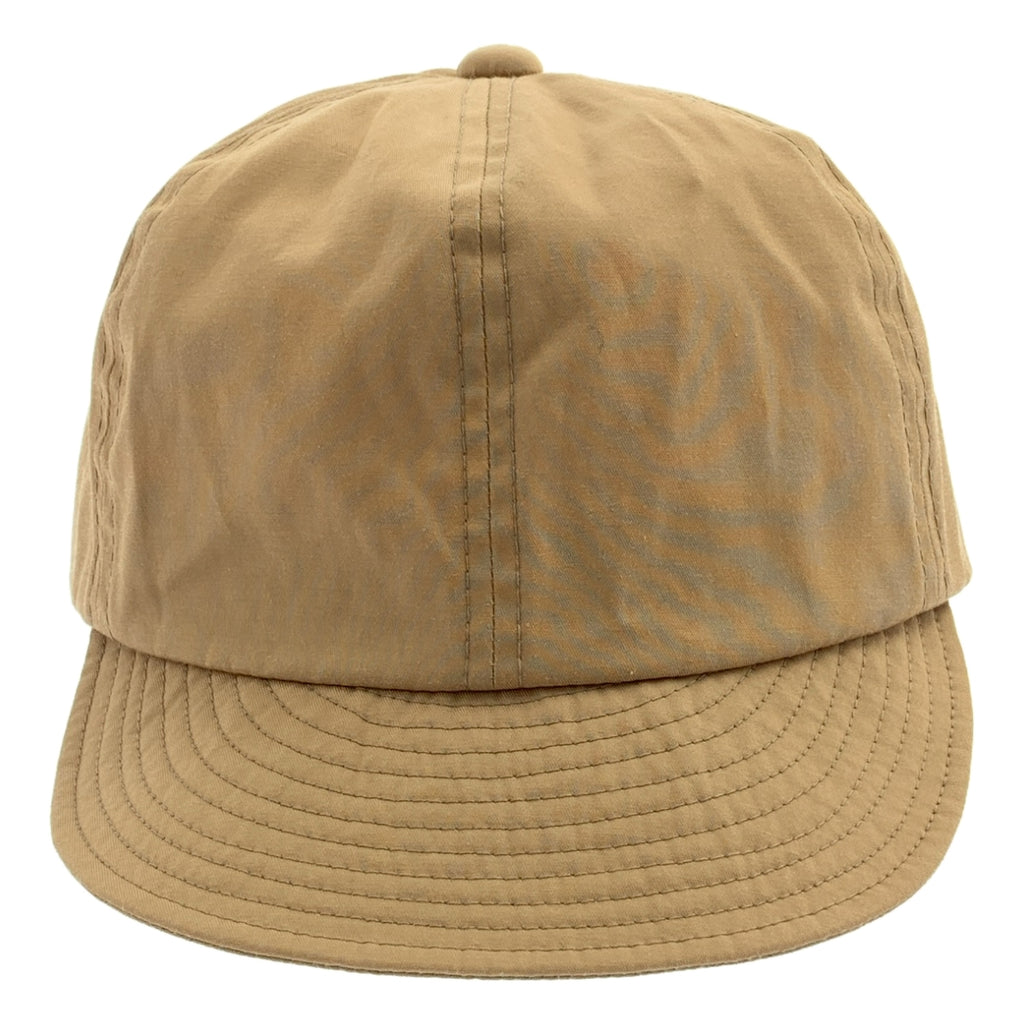 NINE TAILOR / ナインテイラー | Lymington Cap レザーベルト キャップ | F | ベージュ | メンズ