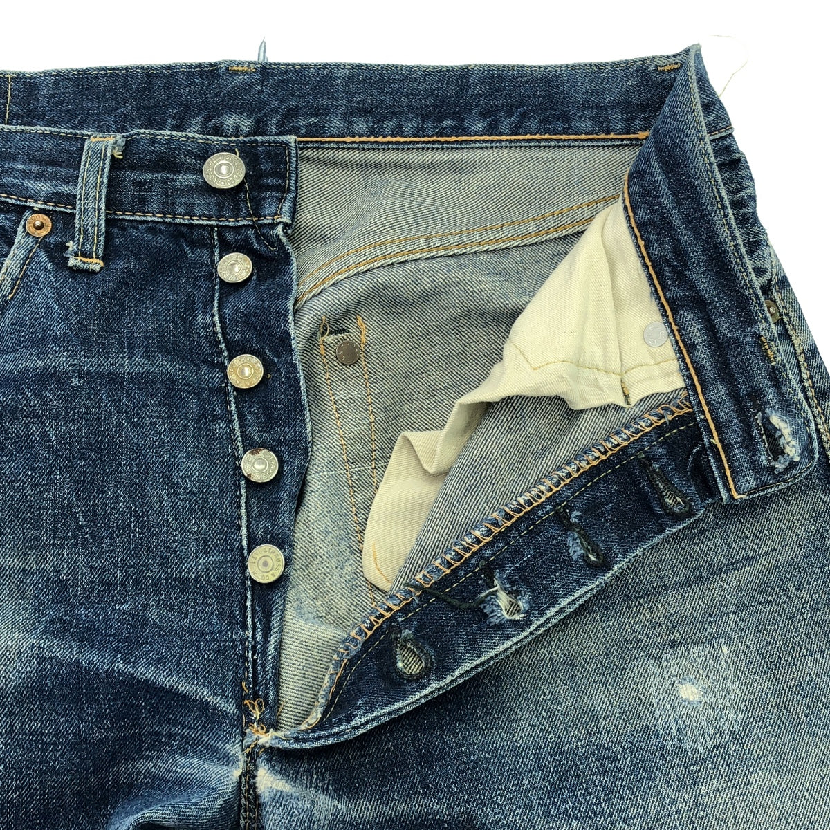 Levi's | 60s~ Vintage 501XX BigE Button back engraved J Foot length R Paper patch denim pants |