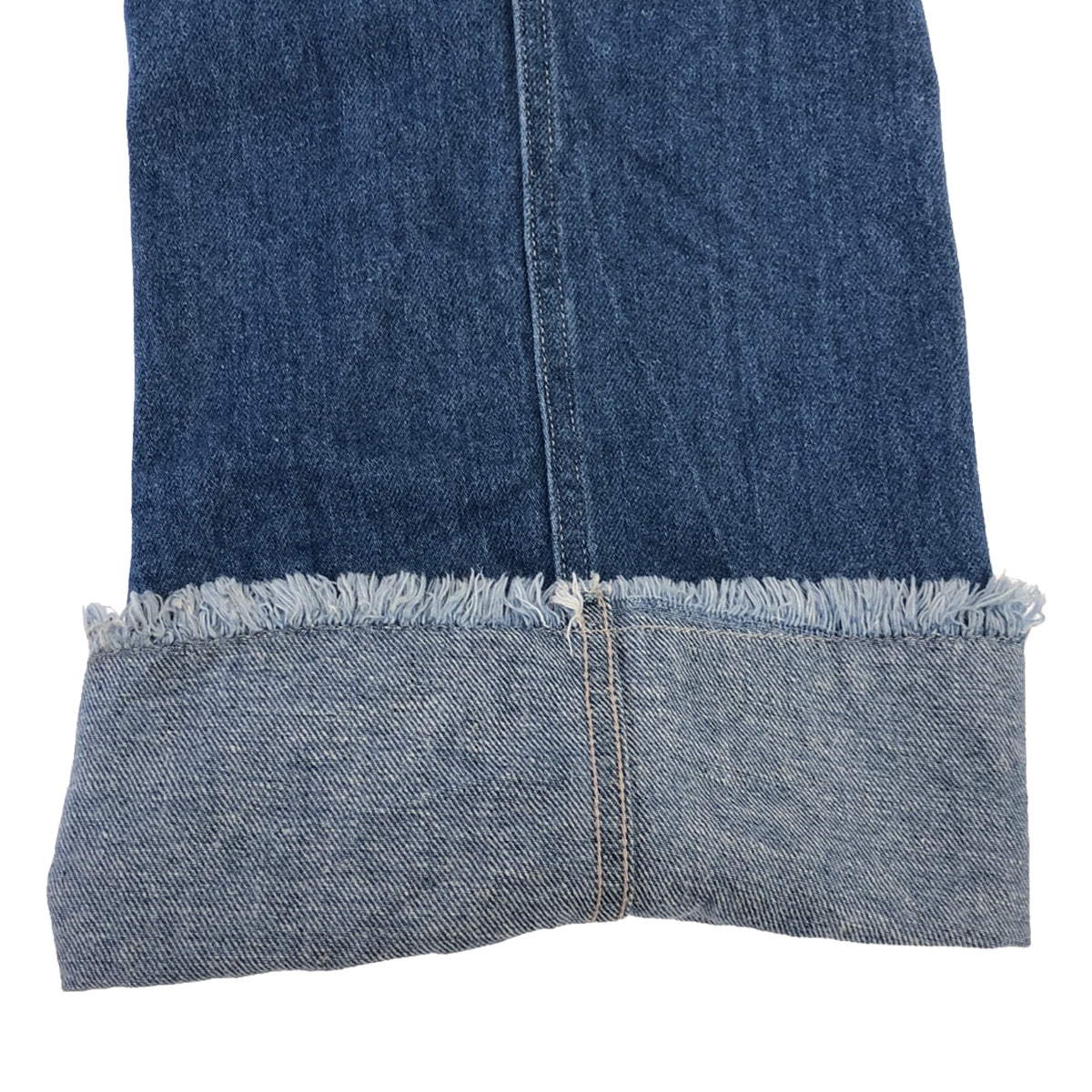 MarchAprilMay | Cotton Side Pocket Cut-Off Denim Pants | M | Women's