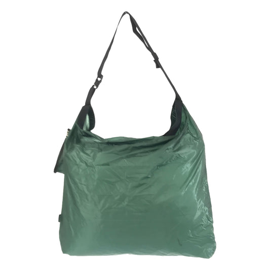 FAIRWEATHER | Packable nylon sacoche shoulder bag with storage pouch / unisex |