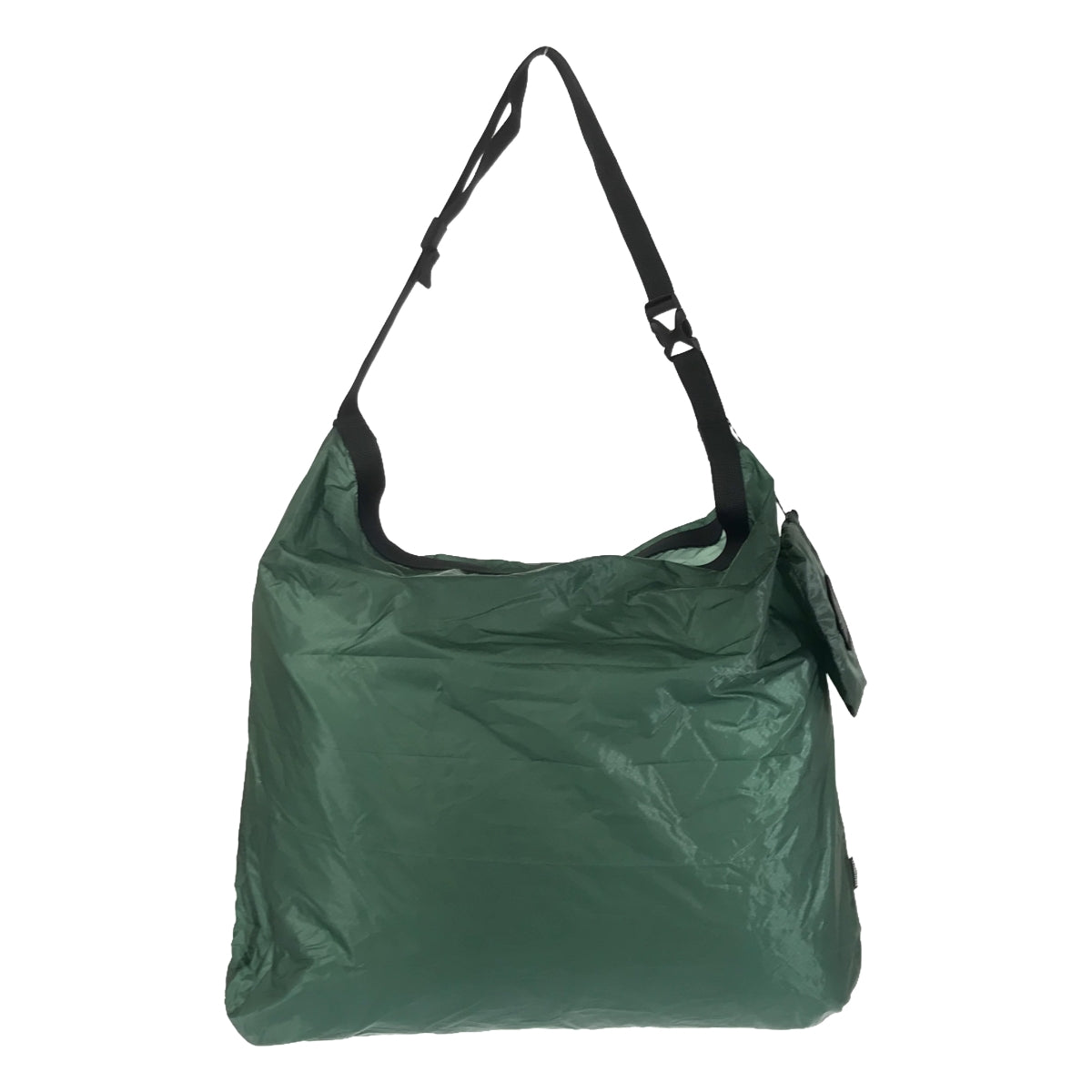 FAIRWEATHER | Packable nylon sacoche shoulder bag with storage pouch / unisex |