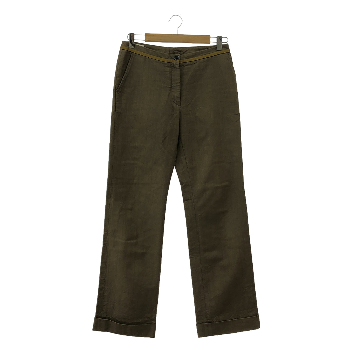 DRIES VAN NOTEN | Waist taped cotton wool pants | Size 36 | Men's