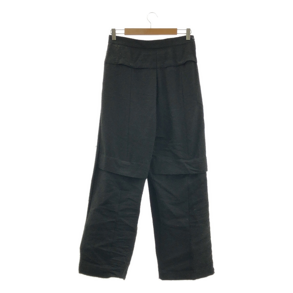 MA_JULIUS / エムエーユリウス | FOLDING BAGGY PANTS アルパカ シルク混 フォールディング バギーパンツ | 1 | メンズ