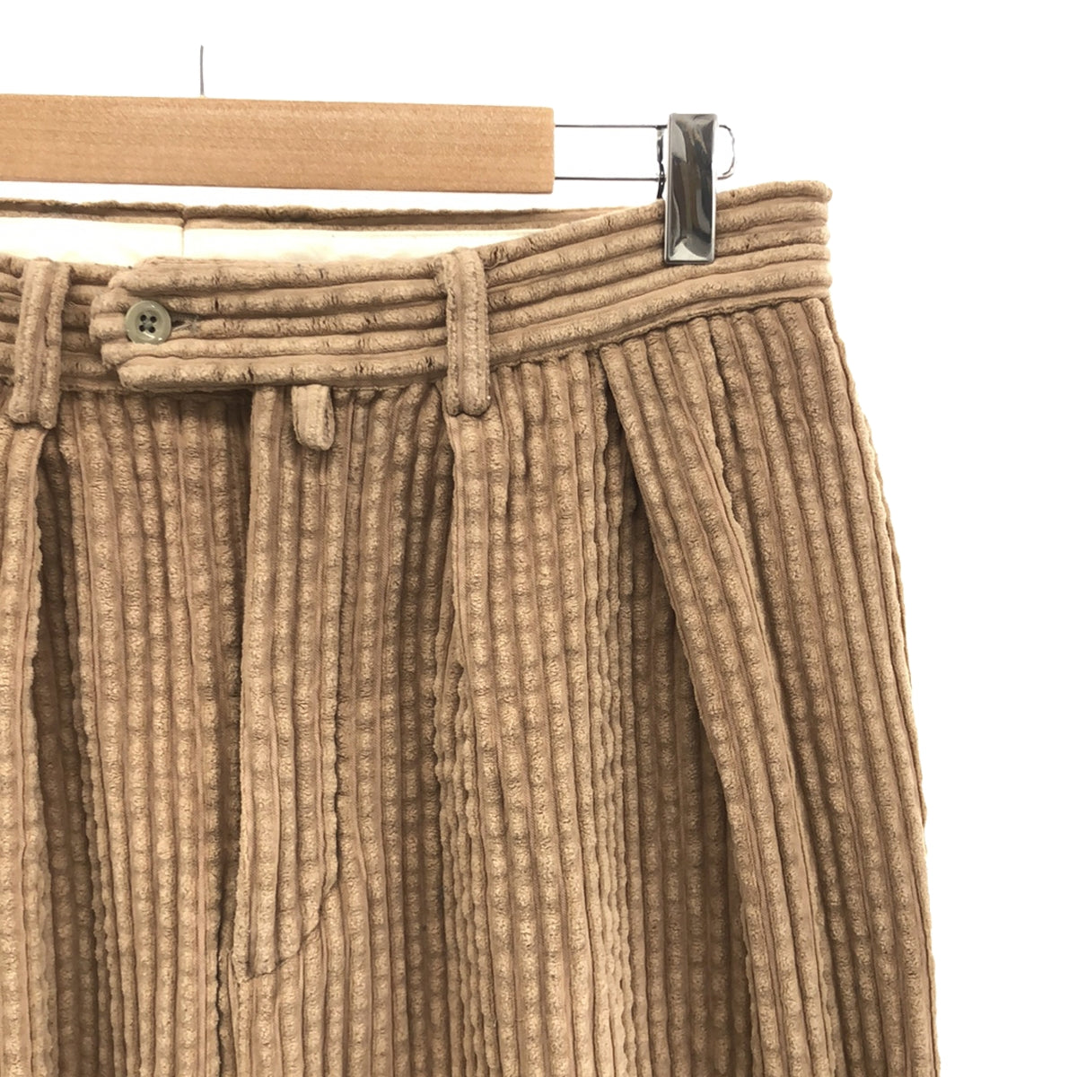 NEAT | Jumbo Corduroy 2-Tuck Wide Pants | Size 46 | Men's