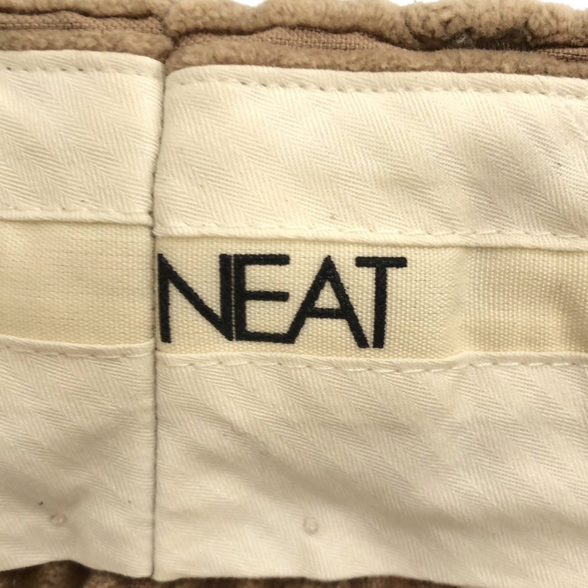 NEAT | Jumbo Corduroy 2-Tuck Wide Pants | Size 46 | Men's