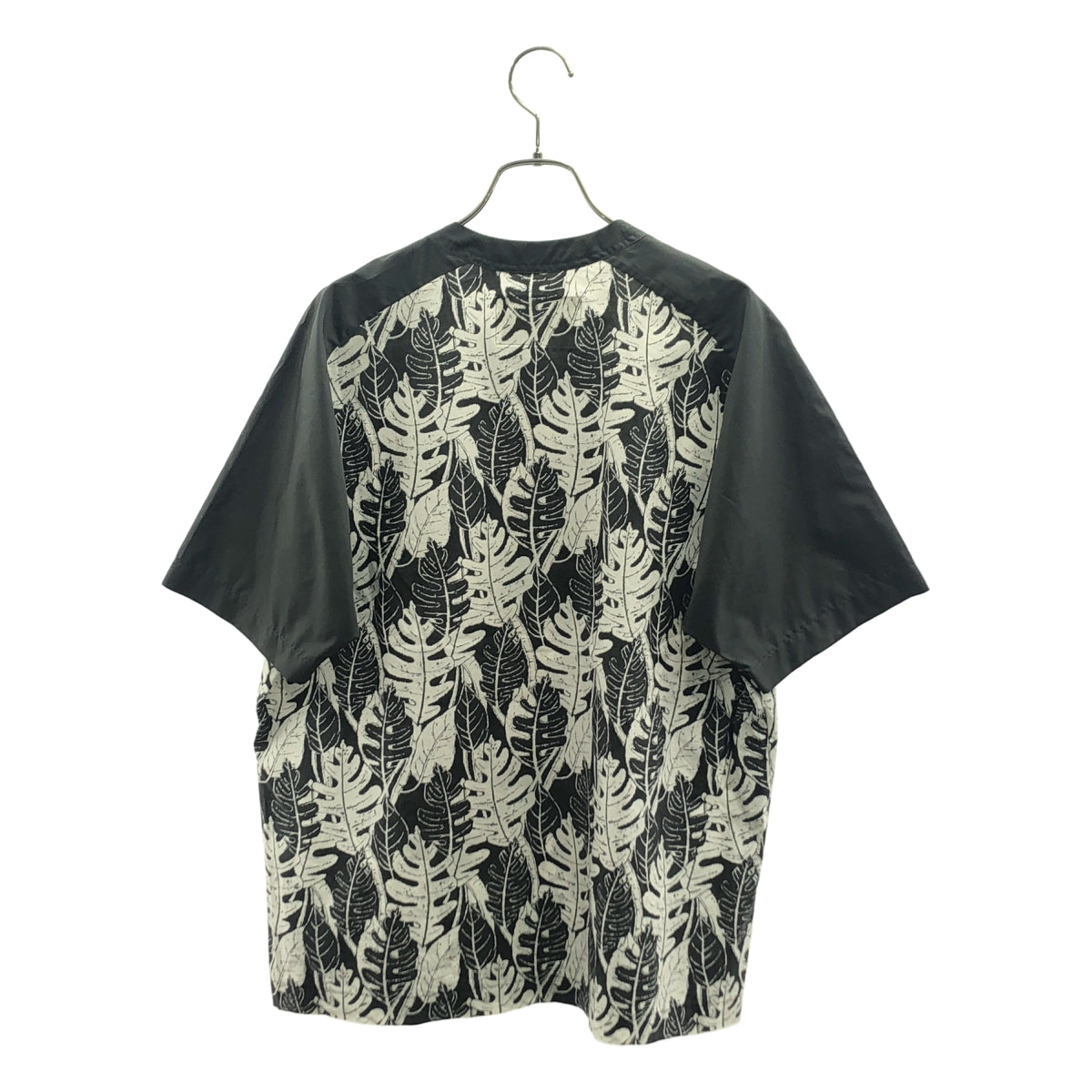 kolor / カラー | 伊勢丹別注 ボタニカルプリント 異素材切替 ラグランスリーブ Tシャツ | 1 | ホワイト / グレー | メンズ