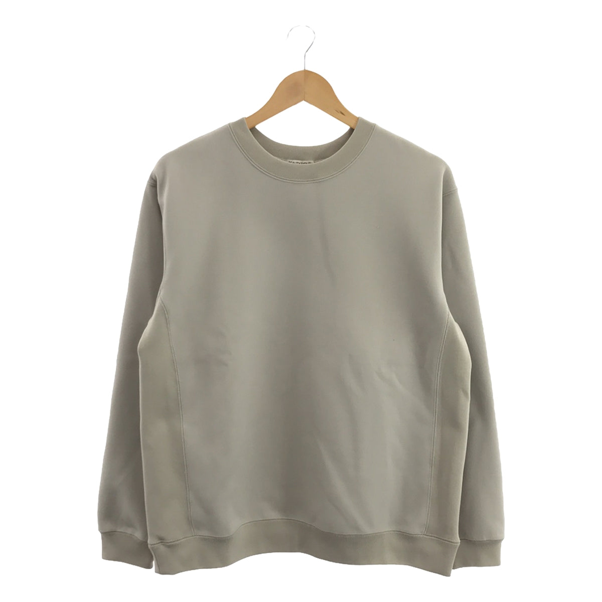 [Beautiful Condition] BEAUTY&amp;YOUTH | Crepe Fleece Crew Neck Sweatshirt | M | Greige | Men's