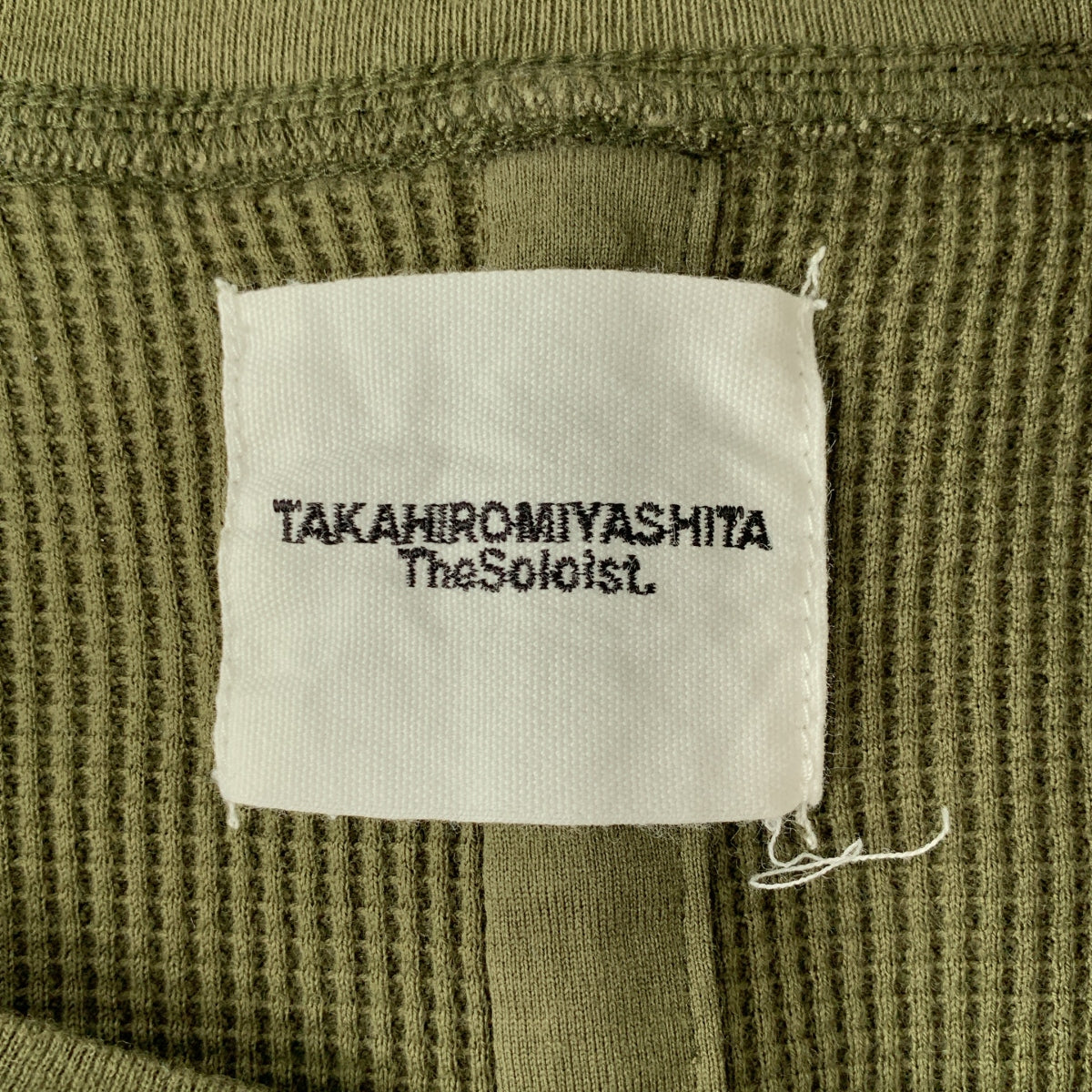 TAKAHIROMIYASHITA The Soloist | 保暖口袋T卹 | 44碼 |