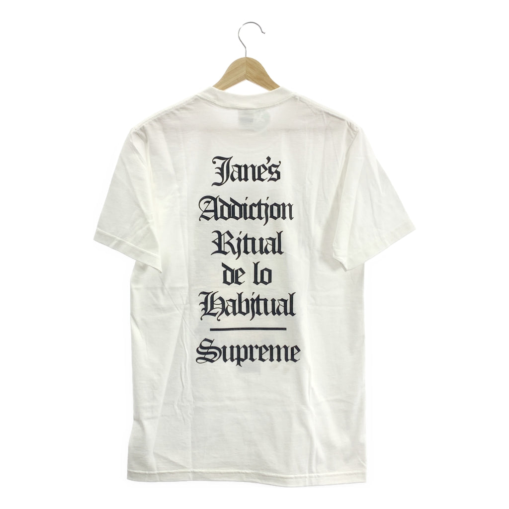 【美品】  SUPREME / シュプリーム | 2024AW | × Jane's Addiction / ジェーンズ・アディクション Ritual Tee / 両面プリント Tシャツ カットソー | S | ホワイト | メンズ