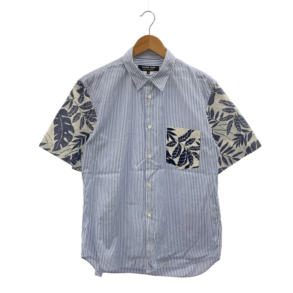 COMME des GARCONS HOMME DEUX / コムデギャルソンオムドゥ | 2012SS | コットン 総柄 ストライプ シャツ | M |