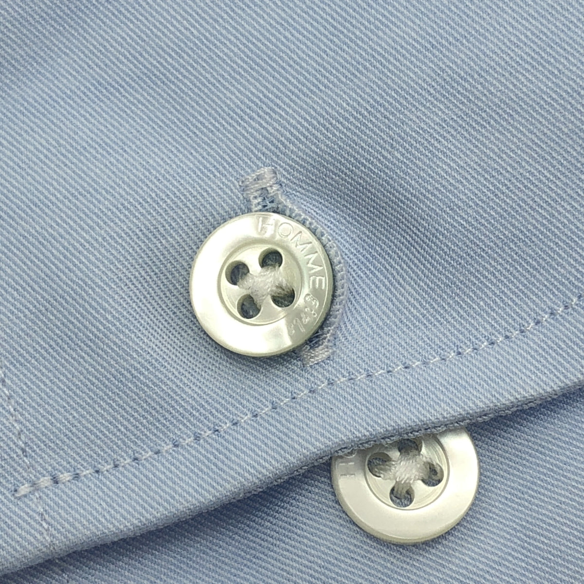 HOMME 女孩 | 單點標誌短襯衫 | M 碼 | 藍色 | 女款