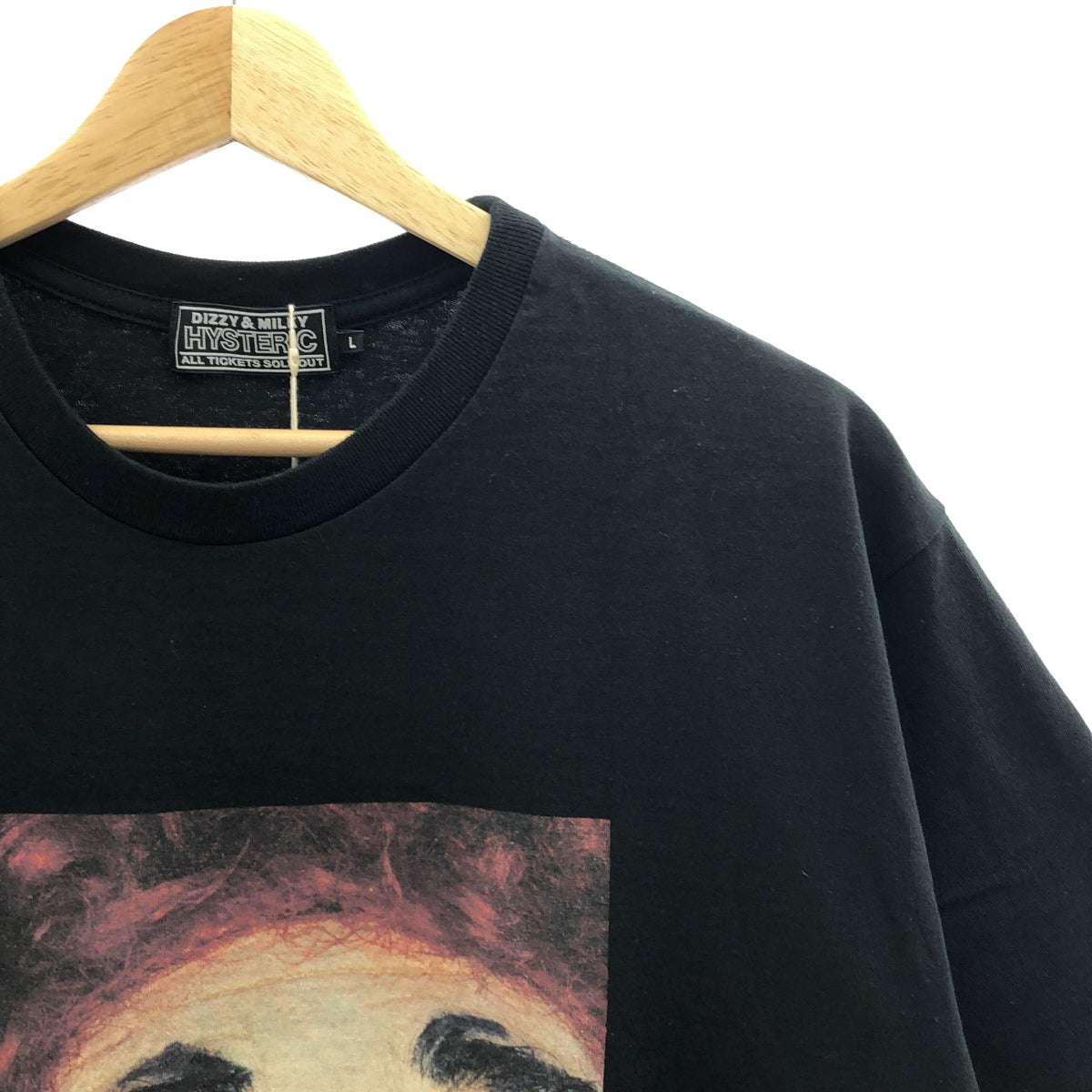 HYSTERIC GLAMOUR / ヒステリックグラマー | TERRY RICHARDSON プリント クルーネック カットソー | L |