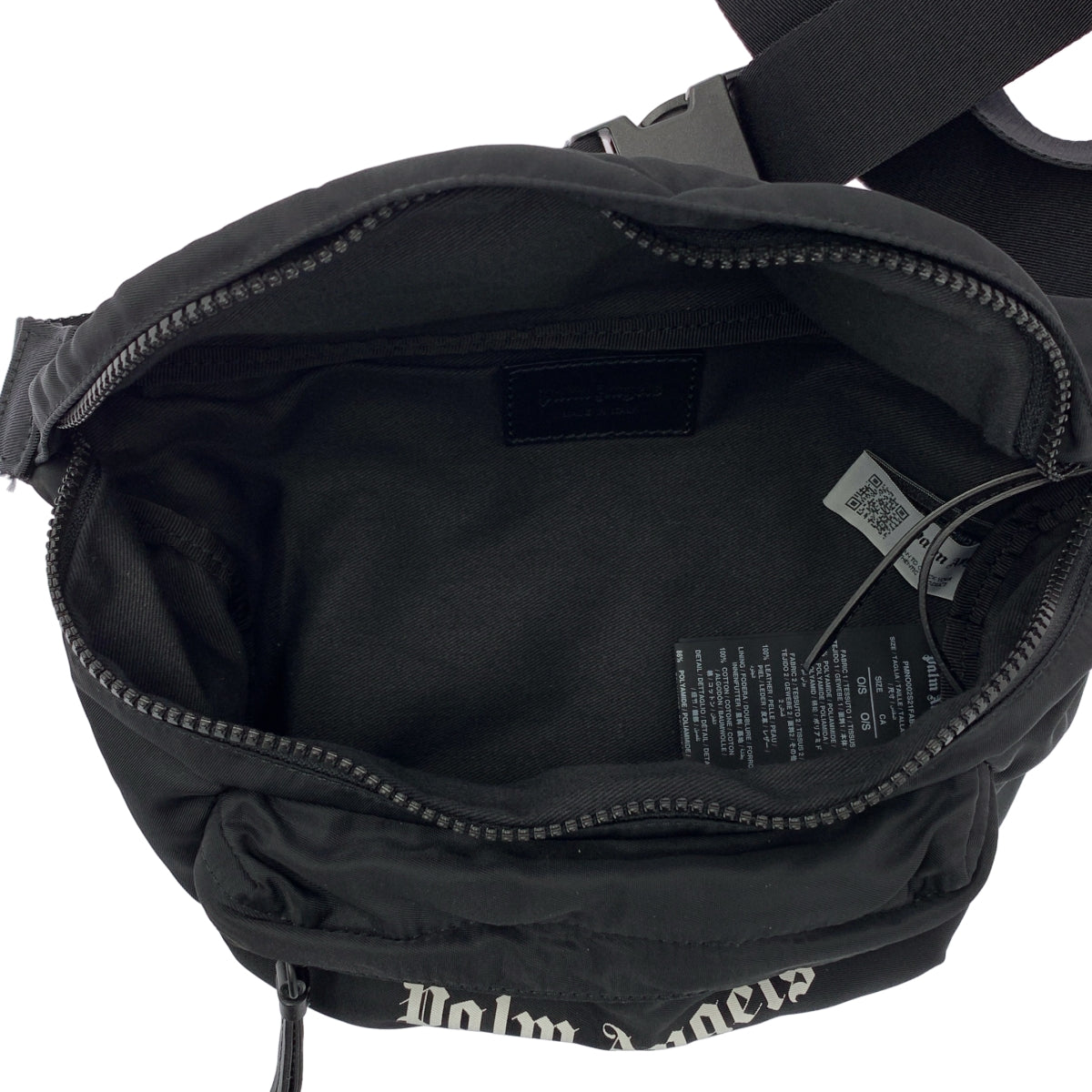 Palm Angels / パームエンジェルス | ロゴ ナイロン ボディ ウエスト バッグ |