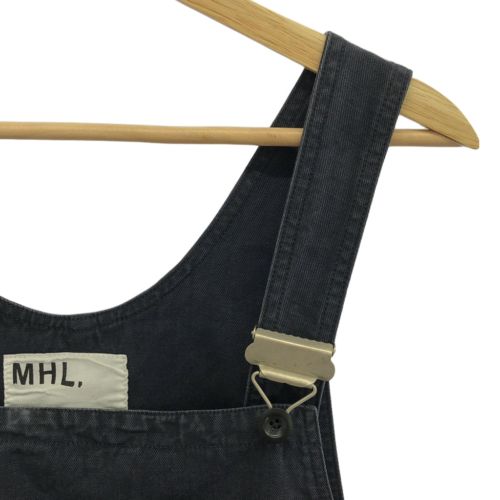 MHL. / エムエイチエルマーガレットハウエル | 2018 | コットンオーバーオール | 1 | ブラック系 | レディース
