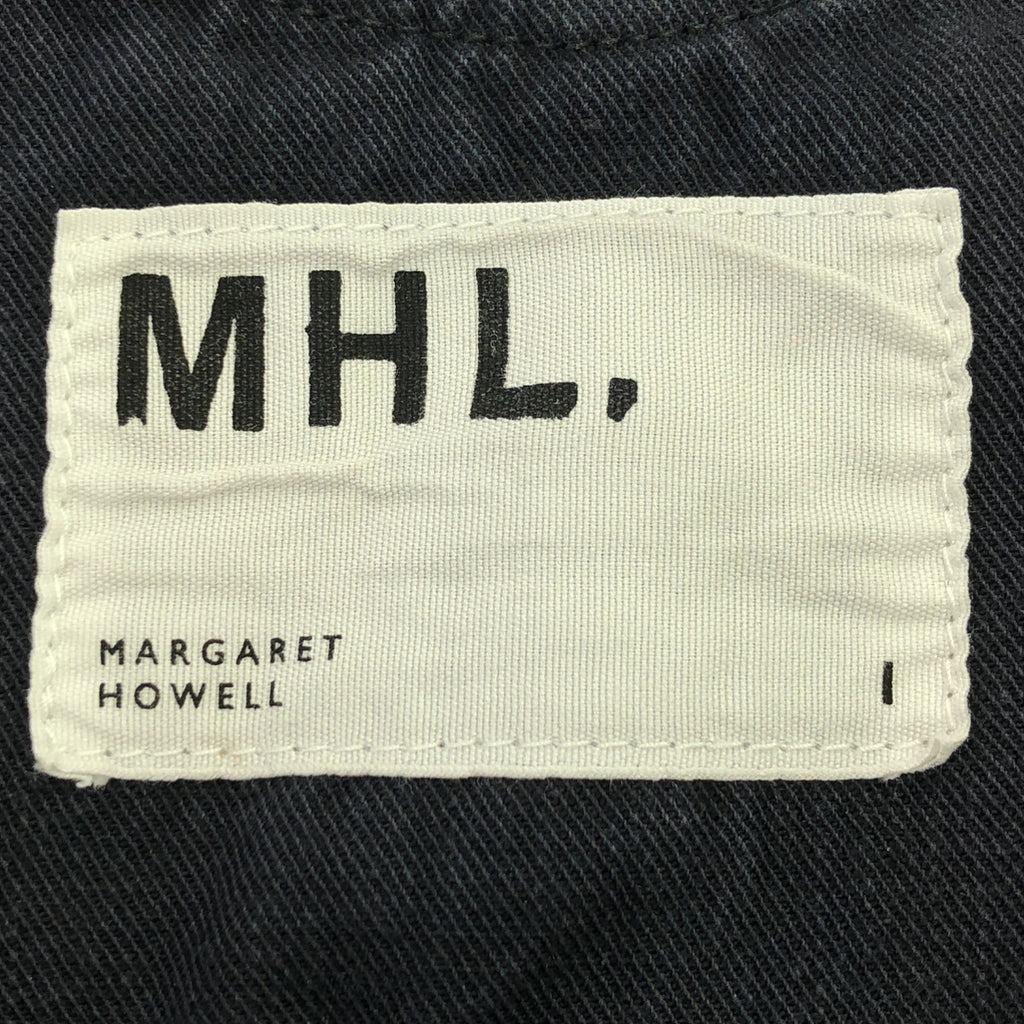 MHL. / エムエイチエルマーガレットハウエル | 2018 | コットンオーバーオール | 1 | ブラック系 | レディース