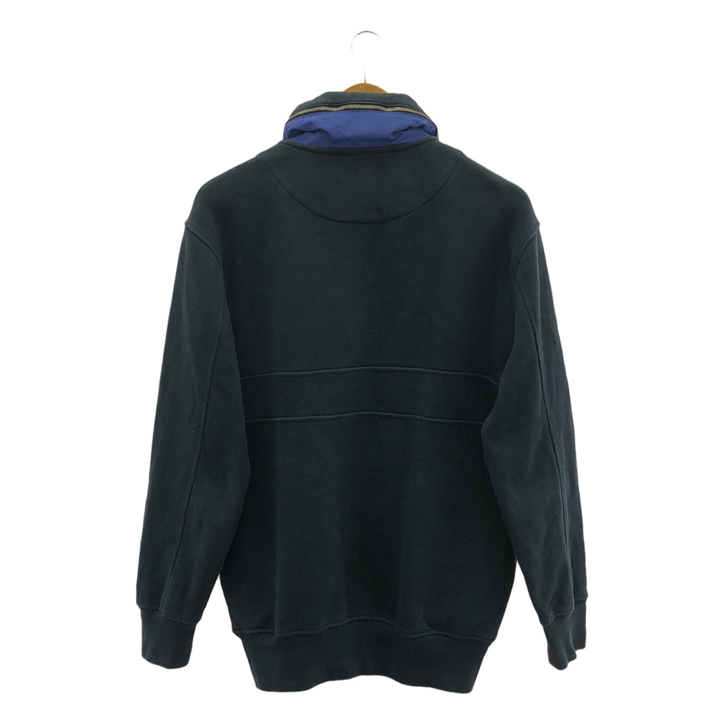 PALACE SKATEBOARDS / パレススケートボーズ | 2018SS | 3MS HOOD ハーフジップ スウェット | S | ネイビー / ブルー | メンズ
