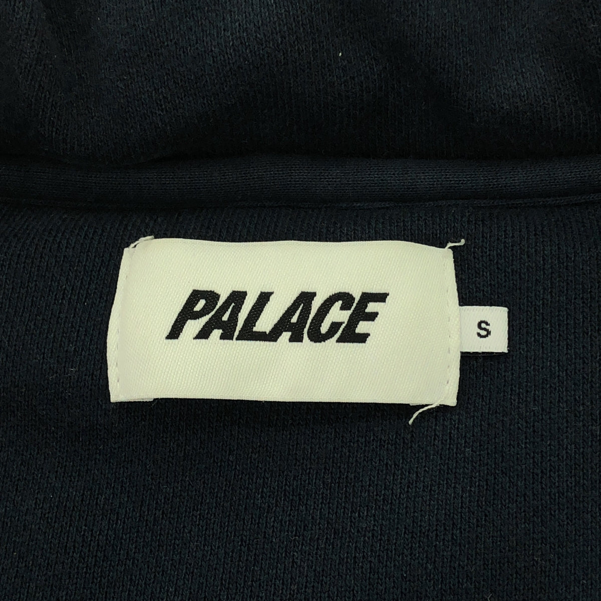 PALACE SKATEBOARDS / パレススケートボーズ | 2018SS | 3MS HOOD ハーフジップ スウェット | S | ネイビー / ブルー | メンズ