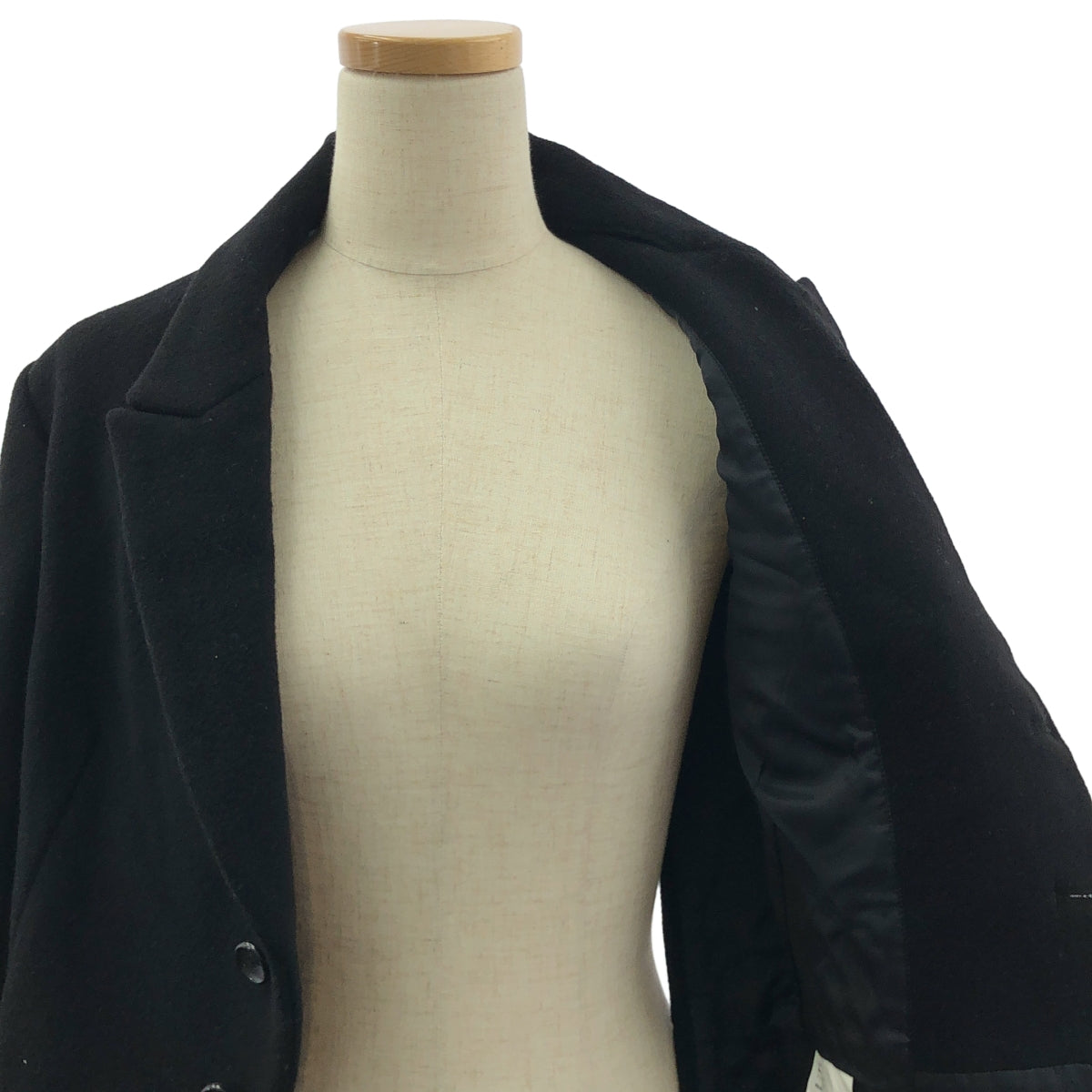 COMME des GARCONS / コムデギャルソン | 2011AW | ウール 異素材切替 モーニングジャケット | S | レディース